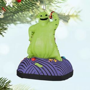 🔥NIB Disney Hallmark Animatronic Oogie Boogie Keepsake Ornament